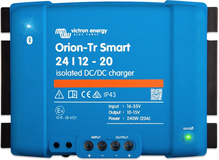 [ORI121222120] Orion-Tr Smart DC-DC Charger Isolated (Orion-Tr Smart 12/12-18A (220W) Isolated DC-DC charger)