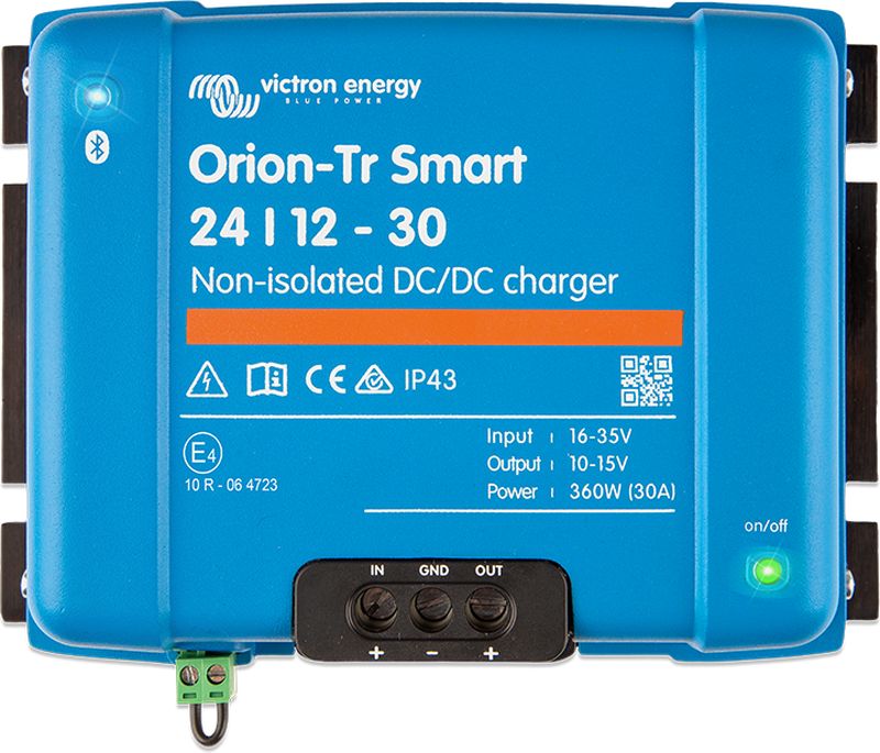 [ORI121236140] Orion-Tr Smart DC-DC Charger Non-Isolated (Orion-Tr Smart 12/12-30A (360W) Non-isolated DC-DC charger)