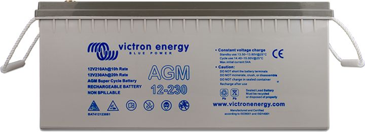 [BAT412015080] AGM Super Cycle battery (205х58х46)